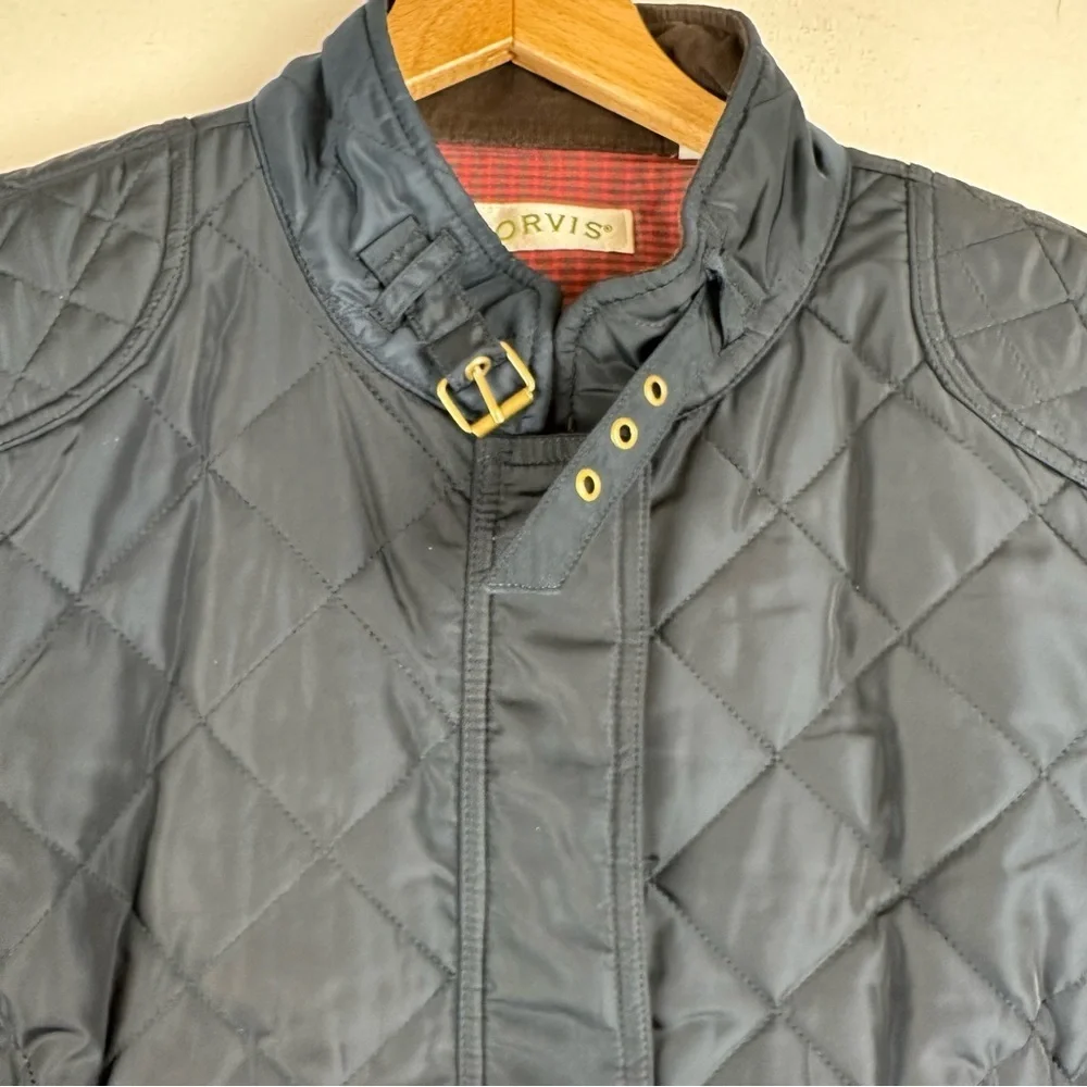 Orvis Quilted Thinsulate Jacket Barn Coat - Picture 2 of 13